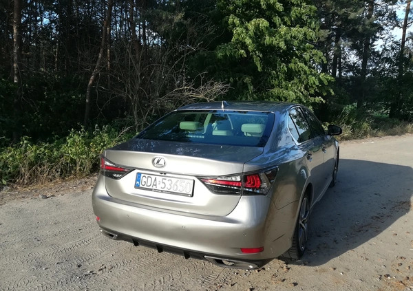 Lexus GS cena 104900 przebieg: 105000, rok produkcji 2017 z Krotoszyn małe 379